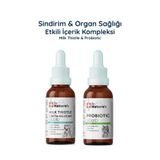 Dr. Nature's Köpek Milk Thistle + Probiyotik Seti – Sindirim ve Karaciğer Destek Paketi
