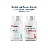 Dr. Nature's Köpek Renal 75 Tablet + Milk Thistle 75 Tablet Seti – Böbrek ve Karaciğer Destek Paketi