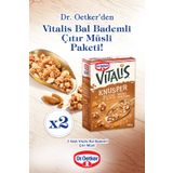 Dr. Oetker 2'li Vitalis Çıtır Müsli Bal-bademli 450 gr