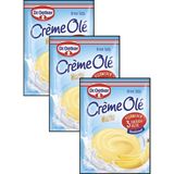 Dr. Oetker 3 Adet Pratik Tatlı Setleri (Creme Ole Muzlu) - 114 gr