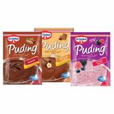 Dr.Oetker 3'lü 330 gr Kakaolu Fındıklı Orman Meyveli Puding