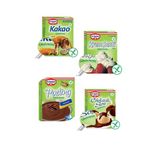 Dr. Oetker 4’Lü Glutensiz Set Kakao+Çikolatalı Sos+Krem Şanti+Puding