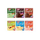 Dr. Oetker 6'lı Puding Set ( Antep Fıstıklı Bitter Çikolatalı Kakaolu Muzlu Vanilyalı Çilekli)