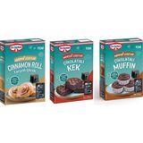 Dr. Oetker Airfryer Serisi 3’Lü Tarçınlı Çörek 485 Gr+Çikolatalı Muffin 190 Gr+Çikolatalı Kek 196 Gr