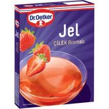 Dr. Oetker Bitkisel Jel Çilek Aromalı 100 gr x 4 - 400 gr