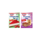 Dr. Oetker Cheesecake Yap 222 Gr+ Tiramisu Yap 91 Gr