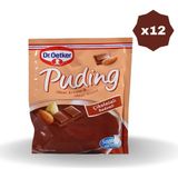 Dr. Oetker Çikolatalı & Bademli Puding 104GR - (12 Adet) - 104 gr