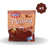 Dr. Oetker Çikolatalı & Bademli Puding 104GR - (3 Adet) - 104 gr