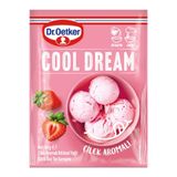 Dr. Oetker Cool Dream Çilek Aromalı Dondurma Karışımı 64 g – Pratik Ev Yapımı Dondurma