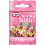 Dr. Oetker Dekor Serisi Pasta Süsü Kelebek, Kalp, Gümüş Inci, Yıldız (4 x 10 Gram)