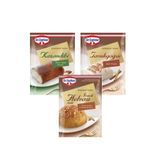 Dr. Oetker Dr.Oetker Geleneksel Lezzet İrmik Helva 400 g Kazandibi 165 g Tavukgöğsü 129 g 3 lü Set