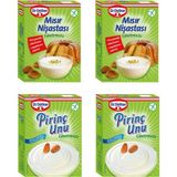Dr. Oetker Dr.Oetker Glutensiz Mısır Nişastası-Pirinç Unu 2+2 Set - 650 gr