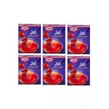 Dr. Oetker Dr.oetker Jel Vişne Aromalı 100 Gr X 6 Adet