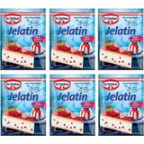Dr. Oetker Dr.oetker Jelatin 6 gr x6 Hızlı ve Kolay Çözünür %100 Sığır Jelatini ile İdeal Kıvam Sağlar