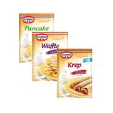 Dr. Oetker Dr.Oetker Pancake 134 g Waffle 210 g Krep 177 g 3 lü Set