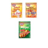 Dr. Oetker Ekonomik Paket (şekerli Vanilin + Kabartma Tozu + Instant Maya)