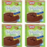 Dr. Oetker Glutensiz Kakaolu Puding 4'lü Set - 50 gr