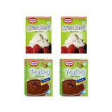 Dr. Oetker Glutensiz Krem Şanti-puding 2+2 Set