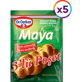 Dr.oetker Instant Maya 3'lü 30 gr X5 Adet