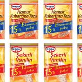 Dr.Oetker Kabartma Tozu 15 li + Vanilya 15 li x 8 li Ekonomik Paket