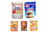 Dr. Oetker Kurabiye Malzeme Paketi-1 (Buğday Nişastası + Pudra Şekeri + Vanilya + Kakao+ Kabartma Tozu)