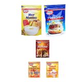 Dr. Oetker Kurabiye Malzeme Paketi-2 Mısır Nişastası + Pudra Şekeri + Vanilya +Kakao +Kabartma Tozu