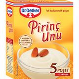Dr. Oetker Pirinç Unu 175 gr Tek Kullanımlık Poşet İçinde Modern Mutfak ve Geleneksel Lezzet
