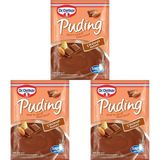 Dr. Oetker Puding Çikolatalı Bademli 104 Gr 3lü paket