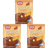 Dr. Oetker Puding Çikolatalı Fındık Aromalı 102 Gr 3lü paket