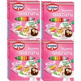 Dr. Oetker Süsleme Glazürü x 4 Paket - 4 Adet