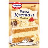 Dr. Oetker Vanilyalı Pasta Kreması 130 G - Pratik ve Lezzetli 2'li Ekonomik Paket - 2 Adet