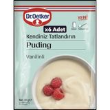Dr. Oetker x 6 Adet Kendiniz Tatlandırın Puding Vanilinli 40 gr