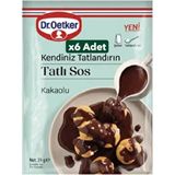 Dr. Oetker X6 Adet Kendiniz Tatlandırın Tatlı Sos Kakaolu 39GR - 39 gr