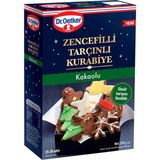Dr. Oetker Zencefilli Tarçınlı Kakaolu Kurabiye 500 gr Glazür Karışımı ile Pratik Hazırlama