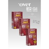 Dr over B12 (METHYL) Plus, Biotin, Folik Asit, Vitamin B1, B5, B6 Içeren Tak. Edici Gıda Sprey 20 ml 3 kutu