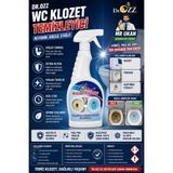 Dr.Ozz 119 Klozet Temizleyici Ağır Kirler Için Tuvalet Wc Klozet Temizleyici Sprey 750 ml