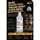 Dr.Ozz Boya Sökücü Mekanik Parça Temizleyici Metal Parça Yağ Temizleyici Solvent Sprey 1 Kg