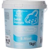 Dr Paste Şeker Hamuru 1 Kg - Bebe Mavi