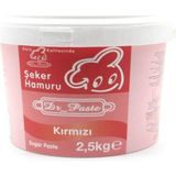Dr-Paste Şeker Hamuru 2,5 kg Kırmızı - 1 kg