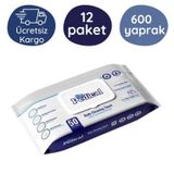 Dr.Pedical 12 Paket 600 Yaprak Vücut Temizleme Havlusu