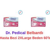 Dr. Pedical - Bel Bağlama Hasta Bezi 2xlarge Beden -60 Adet