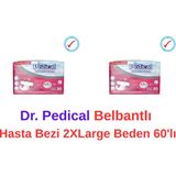 Dr.pedical Belbantlı Hasta Bezi 2xlarge Beden 60'lı