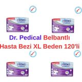 Dr. Pedical Dr.pedical Belbantlı Hasta Bezi Xlarge Beden 120'LI