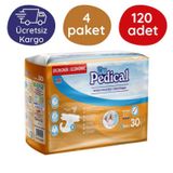 Dr.Pedical Tekstil Yüzeyli Küçük Boy S 4x30 Adet Hasta Bezi