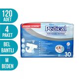 Dr Pedical Yetişkin Hasta Bezi M 30'Lu 4 Paket (120 Adet)