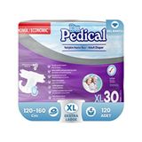 Dr. Pedical Yetişkin Hasta Bezi XL 120 Adet 30'lu Paket 120-160 cm Bel Çevresi ile Süper Emici
