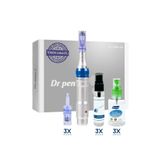 Dr.Pen A6 Şarjlı Dermapen Cihazı ( Türkiye Garantili) 2 Bataryalı Derma Pen Kalıcı Makyaj Dermaroller