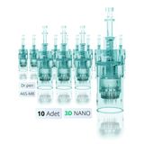Dr.pen A6s Ve M8 Kare Nano Dermapen Ignesi 10 Adet
