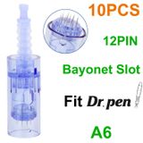 Dr.Pen Ultima A6 12 Pimli Kartuşlar, Tek Kullanımlık Yedek Parçalar (10 adet) 0.25mm
