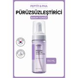 Dr. Pepti Peptide Volume Master Toner | 12 Peptit Kolajen Hyaluronik Asit İçeren Kırışıklık Karşıtı ve Sıkılaştırıcı Köpüren Yüz Toniği 155 ml
